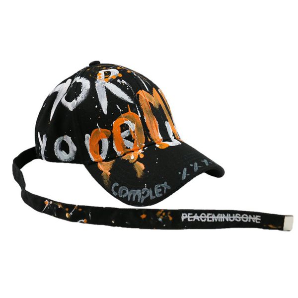 caps fashion cap summer korean graffiti letter baseball men's and women's long belt gd curved brim personality sunshade hat, Blue;gray
caps fashion cap summer korean graffiti letter baseball men's and women's long belt gd curved brim personality sunshade hat, Blue;gray