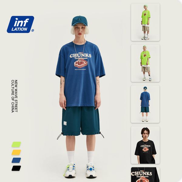 inf men's t-shirt | spring and summer fashion brand personality spoof steak meat food printing men's loose short-sleeved t-shirt
inf men's t-shirt | spring and summer fashion brand personality spoof steak meat food printing men's loose short-sleeved t-shirt