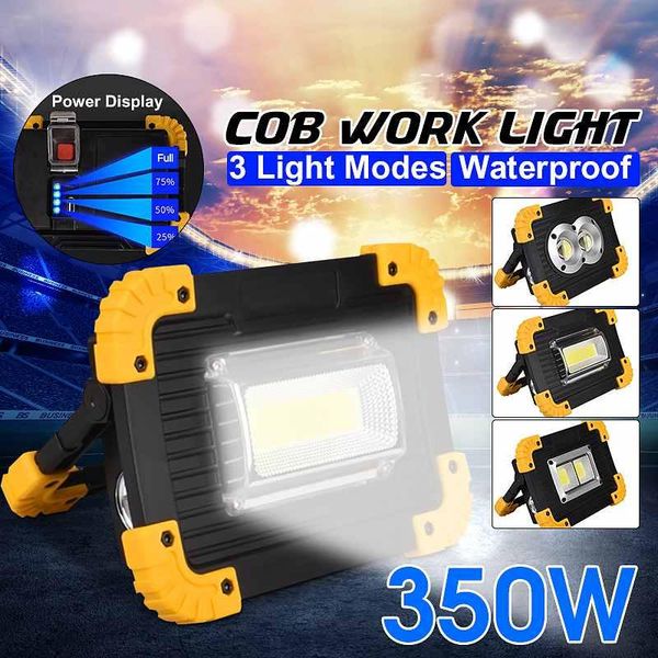 outdoor foldable cob spotlight floodlight 350w portable super bright led work light usb rechargeable for camping lamp
outdoor foldable cob spotlight floodlight 350w portable super bright led work light usb rechargeable for camping lamp