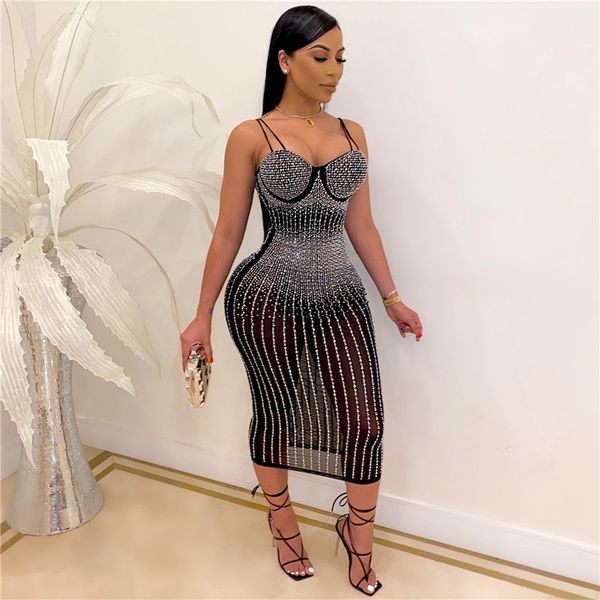 mesh see though rhinestones plunging v-neck midi bodycon dress for women club party dresses pencil vestidos, Black;gray
mesh see though rhinestones plunging v-neck midi bodycon dress for women club party dresses pencil vestidos, Black;gray