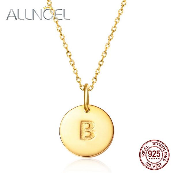 allnoel solid sterling sliver penadant for women 26 alphabet real gold plated vermeil circle round disc letter necklace new gift, Silver
allnoel solid sterling sliver penadant for women 26 alphabet real gold plated vermeil circle round disc letter necklace new gift, Silver