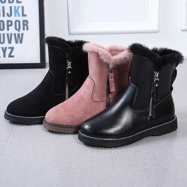 boots women cotton shoes thick warm suede winter snow comfort non-slip woman casual, Black
boots women cotton shoes thick warm suede winter snow comfort non-slip woman casual, Black