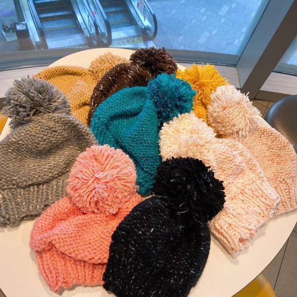 hat female autumn and winter cute wool ball hand knitted hat versatile warm pullover black friday deals, Blue;gray
hat female autumn and winter cute wool ball hand knitted hat versatile warm pullover black friday deals, Blue;gray