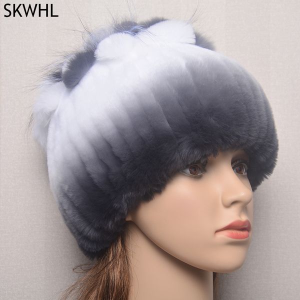 handmade knitted women 100% real rex rabbit fur hat fox fur flowers caps winter warm genuine, Silver
handmade knitted women 100% real rex rabbit fur hat fox fur flowers caps winter warm genuine, Silver