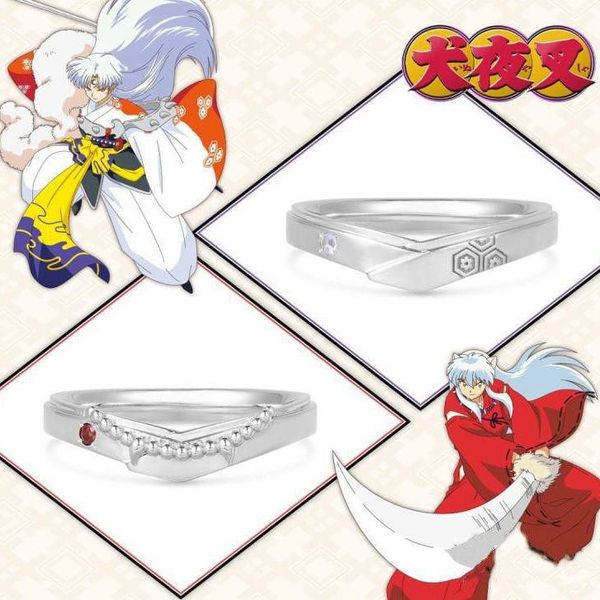 cluster rings anime series inuyasha sesshoumaru ring s925 silver non-fading male and female personality jewelry, Golden;silver
cluster rings anime series inuyasha sesshoumaru ring s925 silver non-fading male and female personality jewelry, Golden;silver