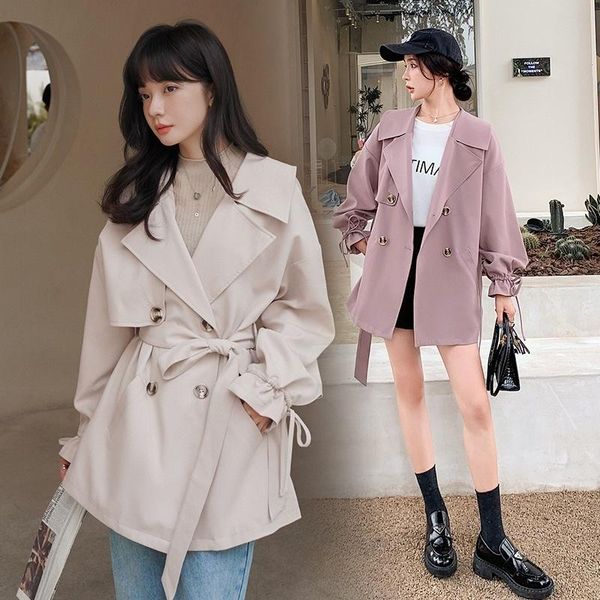 women's trench coats 21 autumn college style sailor collar wind-breaker 066a, Tan;black
women's trench coats 21 autumn college style sailor collar wind-breaker 066a, Tan;black