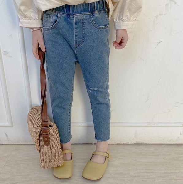 2021 new arrival girls denim long pants spring fashion kids jean pants 1-6 years yx450, Blue
2021 new arrival girls denim long pants spring fashion kids jean pants 1-6 years yx450, Blue