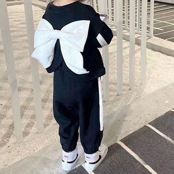 girls baby winter clothes splicing sets personalized big bow terry cotton sweater set girl kids, White
girls baby winter clothes splicing sets personalized big bow terry cotton sweater set girl kids, White
