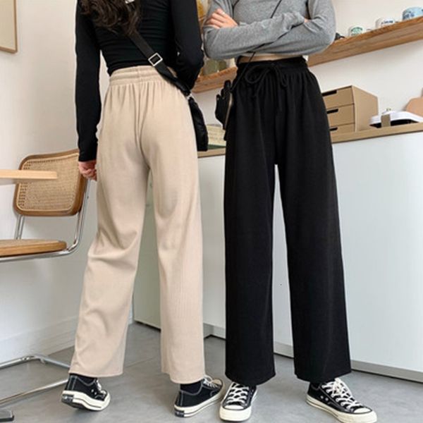 2021 autumn, winter, korean version, wide waist, droop, leg, pants, casual women's pants. oewp, Black;white
2021 autumn, winter, korean version, wide waist, droop, leg, pants, casual women's pants. oewp, Black;white