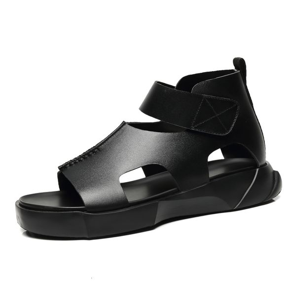 sandals male roman style, soft and breathable summer slippers, leaky thick soles, open-toed casual shoes, genuine fashion leather sandals, m, Black
sandals male roman style, soft and breathable summer slippers, leaky thick soles, open-toed casual shoes, genuine fashion leather sandals, m, Black