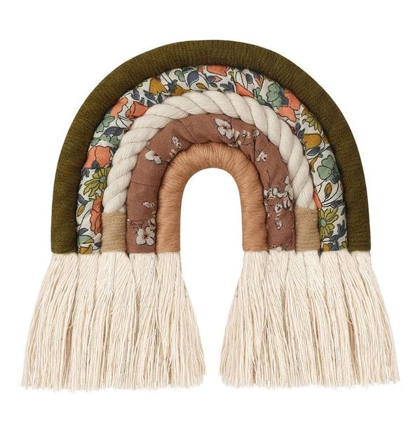 decorative objects & figurines 449c diy rope rainbow tapestry wall hanging toys handmade weaving ornament nordic baby kids room decor
decorative objects & figurines 449c diy rope rainbow tapestry wall hanging toys handmade weaving ornament nordic baby kids room decor