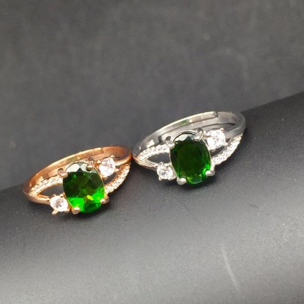 cluster rings kjjeaxcmy fine jewelry, multicolored jewelry 925 silver inlay natural diopside shinv ring simple wholesale, Golden;silver
cluster rings kjjeaxcmy fine jewelry, multicolored jewelry 925 silver inlay natural diopside shinv ring simple wholesale, Golden;silver
