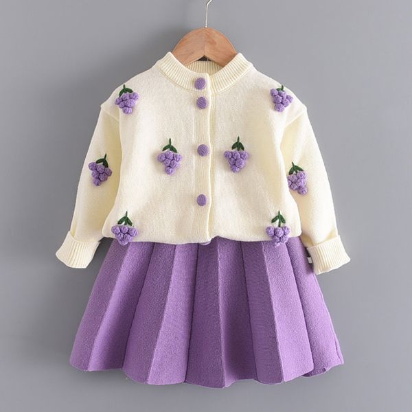 2021 autumn winter children dress woolen kids knitted sweet new two set girl skirt suit kid knitted sweet children clothes suit 210225, White
2021 autumn winter children dress woolen kids knitted sweet new two set girl skirt suit kid knitted sweet children clothes suit 210225, White