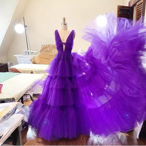 casual dresses chic modern dark purple ruffles tiered puffy tulle prom event deep v-neck bridal birthday women, Black;gray
casual dresses chic modern dark purple ruffles tiered puffy tulle prom event deep v-neck bridal birthday women, Black;gray