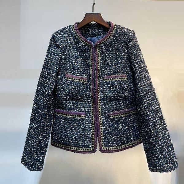 women's jackets red roosarosee spring autumn women vintage o-neck collar waved sequins long sleeve short tweed overcoat outwear, Black;brown
women's jackets red roosarosee spring autumn women vintage o-neck collar waved sequins long sleeve short tweed overcoat outwear, Black;brown