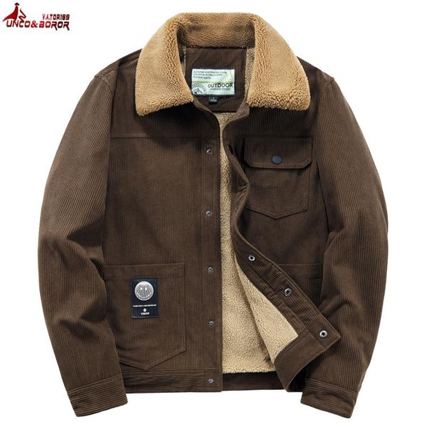 men's down & parkas fleece jacket warm thick windbreaker fur collar coat windproof winter streetwear motorcycle corduroy, Black
men's down & parkas fleece jacket warm thick windbreaker fur collar coat windproof winter streetwear motorcycle corduroy, Black