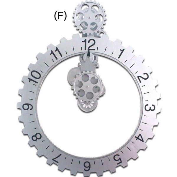 classical supply hanging clock manufacturers big hanging gear black and silver 2-color clock gear creative gifts
classical supply hanging clock manufacturers big hanging gear black and silver 2-color clock gear creative gifts