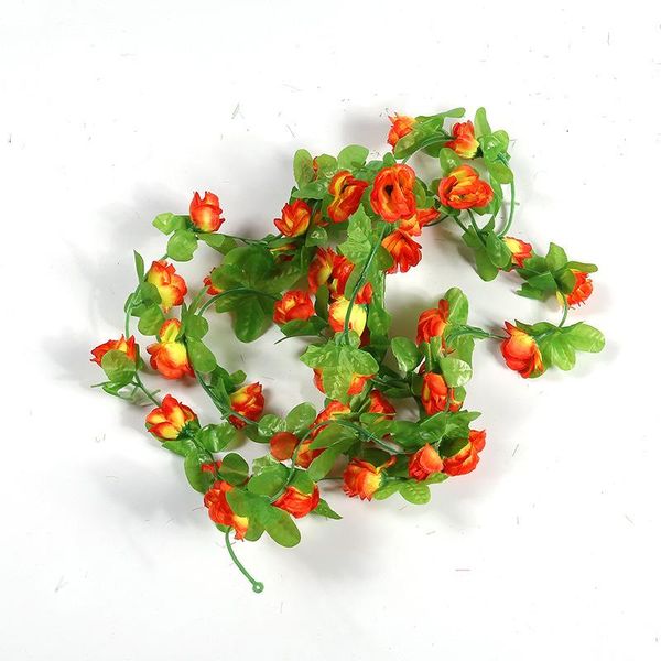 decorative flowers & wreaths 220cm rose artificial christmas garland for wedding home room decoration spring autumn garden arch diy fake pla
decorative flowers & wreaths 220cm rose artificial christmas garland for wedding home room decoration spring autumn garden arch diy fake pla
