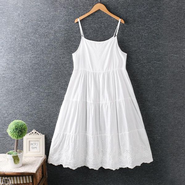 2021 spring and summer new products japanese mori women's sweet organ wrinkle suspender skirt women's cotton and linen vest skir, White
2021 spring and summer new products japanese mori women's sweet organ wrinkle suspender skirt women's cotton and linen vest skir, White