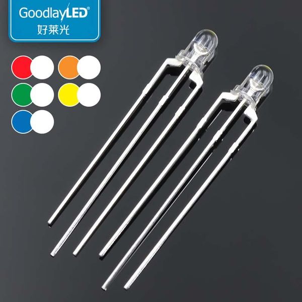 strips 1000pcs 3mm round led 3-pin white bicolor dip red blue g/white transparent
strips 1000pcs 3mm round led 3-pin white bicolor dip red blue g/white transparent