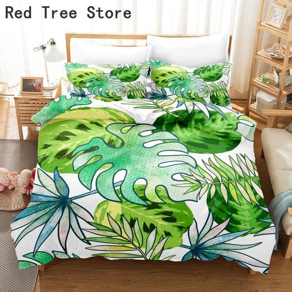 bedding sets 2/3 pcs green palm leaves duvet cover with pillowcase tropical plants king size set microfiber quilt covers
bedding sets 2/3 pcs green palm leaves duvet cover with pillowcase tropical plants king size set microfiber quilt covers
