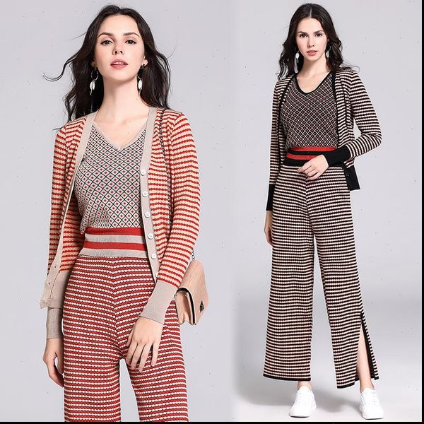 make spot a europe womenpant and the united states western style fashion knitting cardigan vest tall waist wide legged pants, White
make spot a europe womenpant and the united states western style fashion knitting cardigan vest tall waist wide legged pants, White
