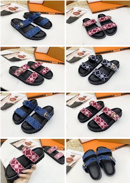 2021 sliders womens summer sandals beach slippers ladies flip flops loafers classic mono gram slides brown chaussures shoes with box size 35, Black
2021 sliders womens summer sandals beach slippers ladies flip flops loafers classic mono gram slides brown chaussures shoes with box size 35, Black