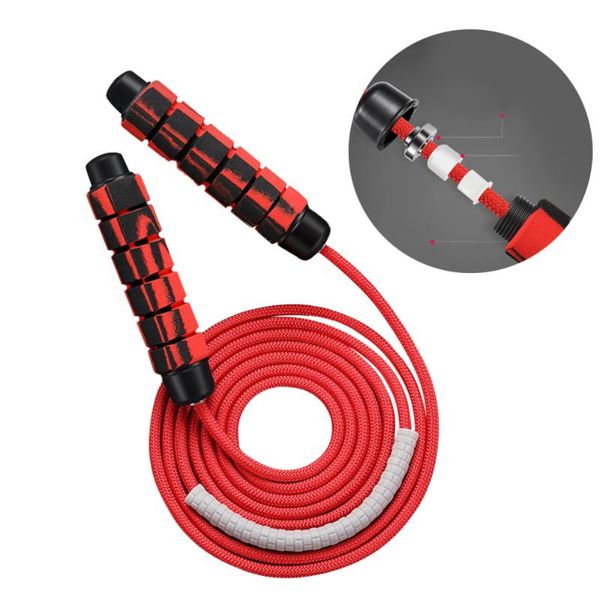 7mm fitness jump rope sponge handle skipping rope boxing workout weight wire skipping sports accessories (red)
7mm fitness jump rope sponge handle skipping rope boxing workout weight wire skipping sports accessories (red)