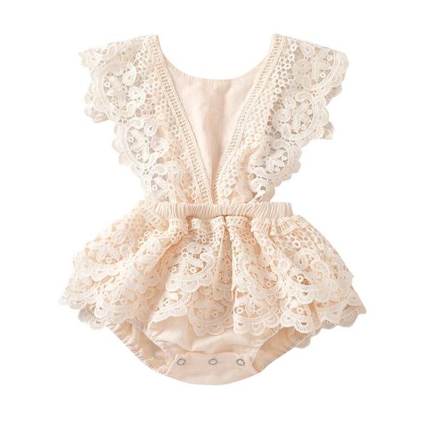 rompers baby girls cotton summer lace romper shoulder straps self tie back open skirt press button at crotch jumpsuit bodysuit, Blue
rompers baby girls cotton summer lace romper shoulder straps self tie back open skirt press button at crotch jumpsuit bodysuit, Blue