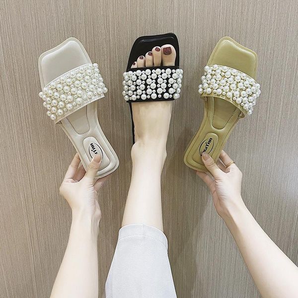 slippers shoes soft slipers women slides fashion string bead comfort 2021 flat luxury basic pu female womens s, Black
slippers shoes soft slipers women slides fashion string bead comfort 2021 flat luxury basic pu female womens s, Black