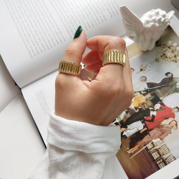 cluster rings jaeclncy 925 sterling silver ring hyperbole gear 18k gold for women elegant fine jewelry korean niche wild bumpy 6/7/8, Golden;silver
cluster rings jaeclncy 925 sterling silver ring hyperbole gear 18k gold for women elegant fine jewelry korean niche wild bumpy 6/7/8, Golden;silver