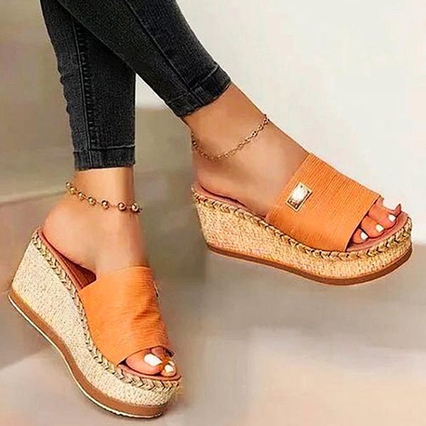 slippers platform summer casual women wedges high heel ladies slides street beach shoes fashion thick bottom, Black
slippers platform summer casual women wedges high heel ladies slides street beach shoes fashion thick bottom, Black