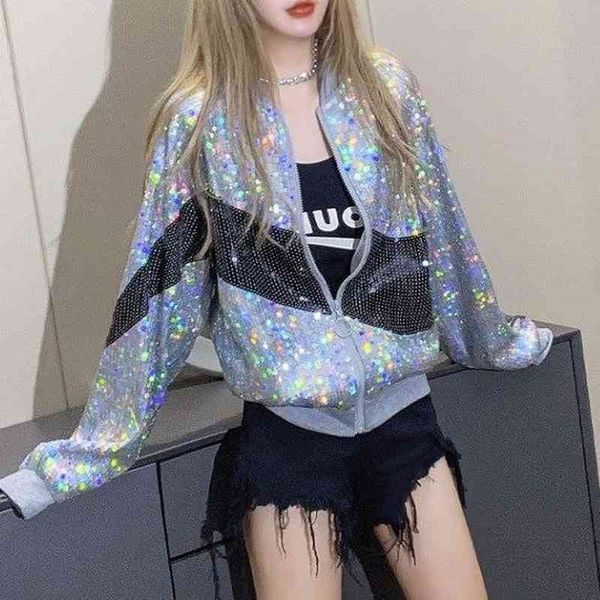 women's jackets red women's baseball uniform blue sequins korean release spring and autumn sparkling all-match short jacket zu5g, Black;brown
women's jackets red women's baseball uniform blue sequins korean release spring and autumn sparkling all-match short jacket zu5g, Black;brown