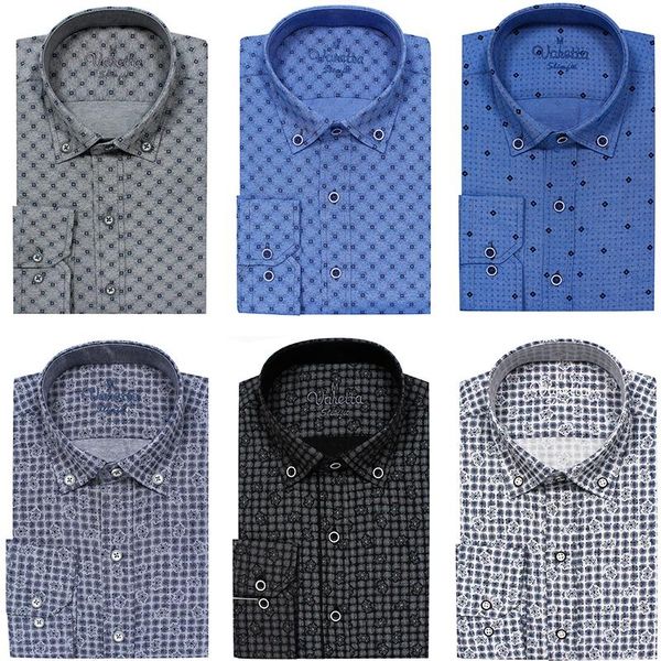 men shirt slim fit long sleeve printed shirts 2021 new social floral mens casual shirt fashion male dress tukey by varetta, White;black
men shirt slim fit long sleeve printed shirts 2021 new social floral mens casual shirt fashion male dress tukey by varetta, White;black