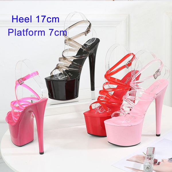 2021 new women's show 17-inch high heels sandals gladiator party strip club shoes factory price drop vio7, Black
2021 new women's show 17-inch high heels sandals gladiator party strip club shoes factory price drop vio7, Black