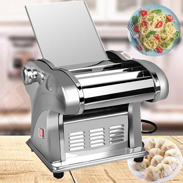 electric noodle press machine pasta maker small commercial stainless steel dough cutter dumplings roller noodles for homeuse
electric noodle press machine pasta maker small commercial stainless steel dough cutter dumplings roller noodles for homeuse
