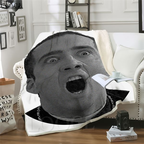 cloocl blankets movie star nicolas cage funny 3d print casual style sofa travel throw blanket teens plush quilt
cloocl blankets movie star nicolas cage funny 3d print casual style sofa travel throw blanket teens plush quilt