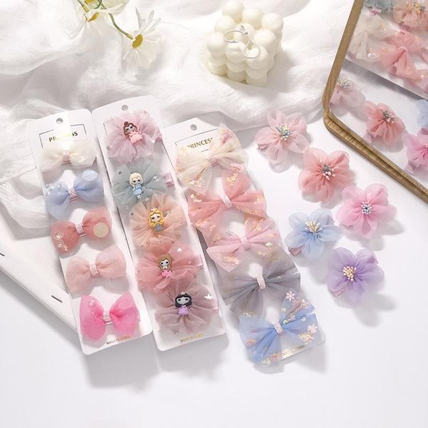 hair accessories 5pcs/set children's clips net yarn bowknot for girls sweet headband barrettes hairpin kids chiffon, Slivery;white
hair accessories 5pcs/set children's clips net yarn bowknot for girls sweet headband barrettes hairpin kids chiffon, Slivery;white