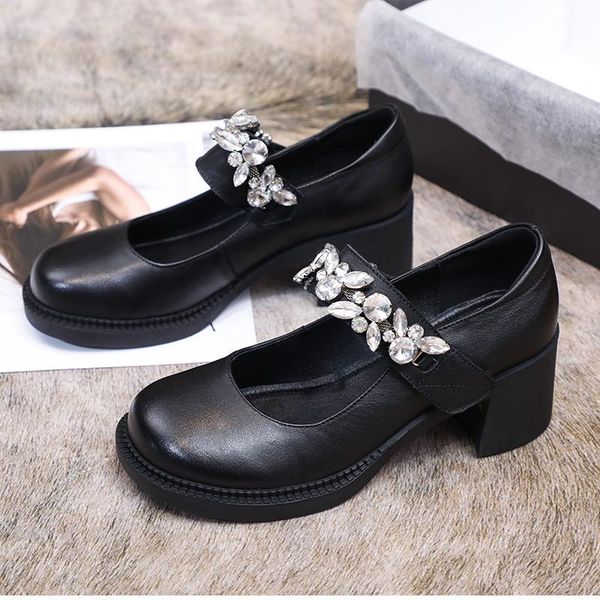 dress shoes gktinoo 2021 women pumps lolita mary jane for woman spring platform ladies loafers crystal soft genuine leather, Black
dress shoes gktinoo 2021 women pumps lolita mary jane for woman spring platform ladies loafers crystal soft genuine leather, Black
