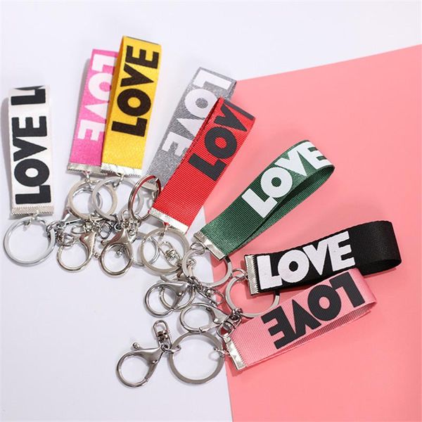 keychains fashion "love" letter nylon ribbon for women men home keychain car key ring mobile phone lanyard bag pendant jewelry, Silver
keychains fashion "love" letter nylon ribbon for women men home keychain car key ring mobile phone lanyard bag pendant jewelry, Silver