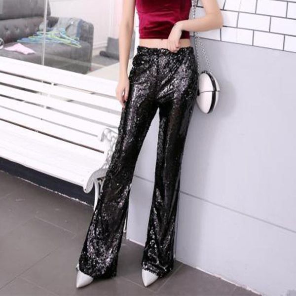 women's pants & capris party sequins women flare slim high waist bell-bottomed club pant for 2021 year autumn lady trousers, Black;white
women's pants & capris party sequins women flare slim high waist bell-bottomed club pant for 2021 year autumn lady trousers, Black;white