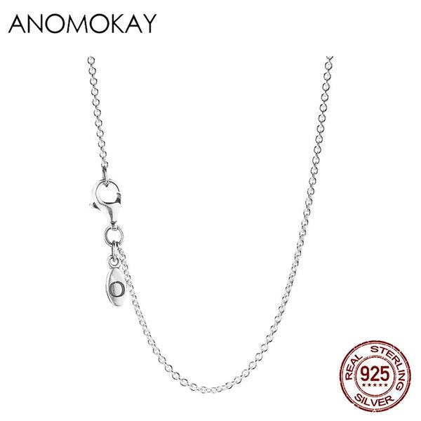 anomokay dropshipping 100% original sterling 925 necklace for women girl birthday gift classic s925 silver jewelry necklace q0531
anomokay dropshipping 100% original sterling 925 necklace for women girl birthday gift classic s925 silver jewelry necklace q0531