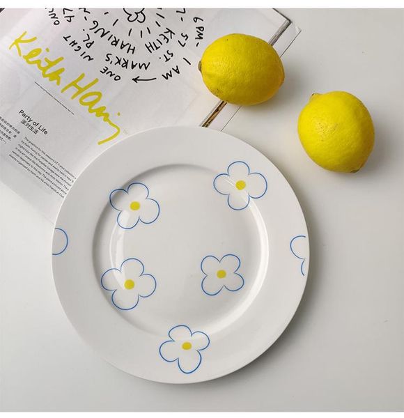 dishes & plates korean 8-inch blue flower dinner and coffee cup ceramic cute saucer home breakfast round tableware shooting dinnerware
dishes & plates korean 8-inch blue flower dinner and coffee cup ceramic cute saucer home breakfast round tableware shooting dinnerware