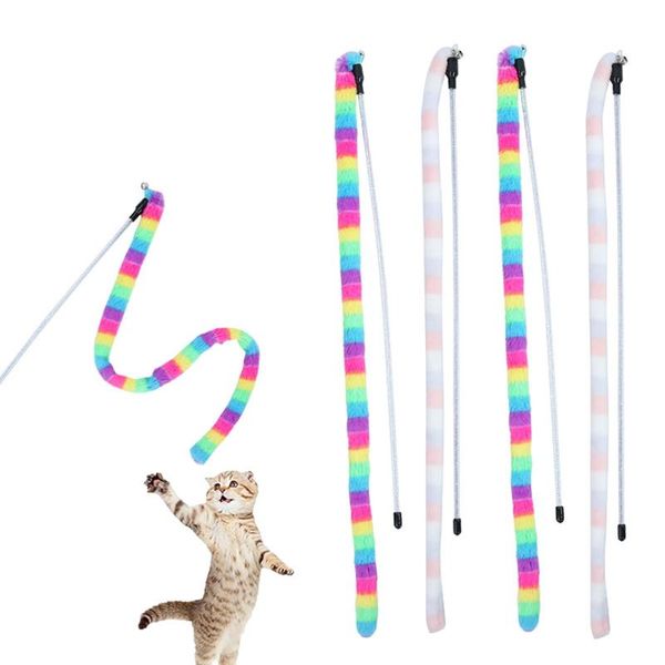 cat toys 2pcs toy teaser wand interactive funny colorful rod pet supplies accessories
cat toys 2pcs toy teaser wand interactive funny colorful rod pet supplies accessories