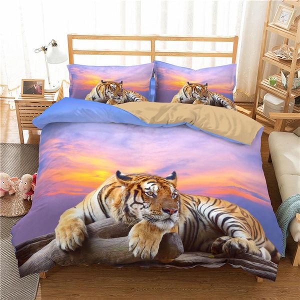 bedding sets animal style set 3d printed tiger pattern soft duvet cover pillowcase bedroom single double king home textiles
bedding sets animal style set 3d printed tiger pattern soft duvet cover pillowcase bedroom single double king home textiles