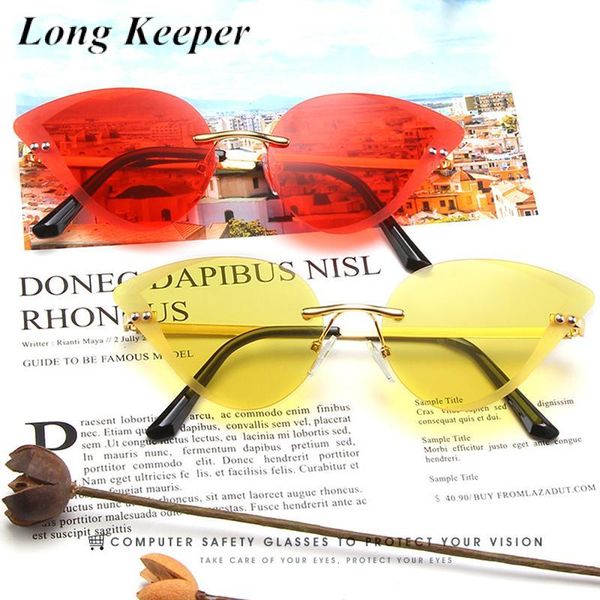 sunglasses vintage cat eye female luxury designer metal glasses frameless fashion retro eyeglasses mirror shades uv400, White;black
sunglasses vintage cat eye female luxury designer metal glasses frameless fashion retro eyeglasses mirror shades uv400, White;black