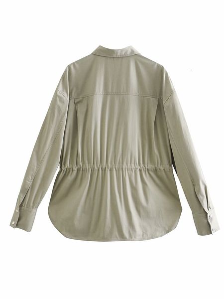 new 2021 fashion shirts pockets women blouses long sleeve female pvf2, Tan;black
new 2021 fashion shirts pockets women blouses long sleeve female pvf2, Tan;black