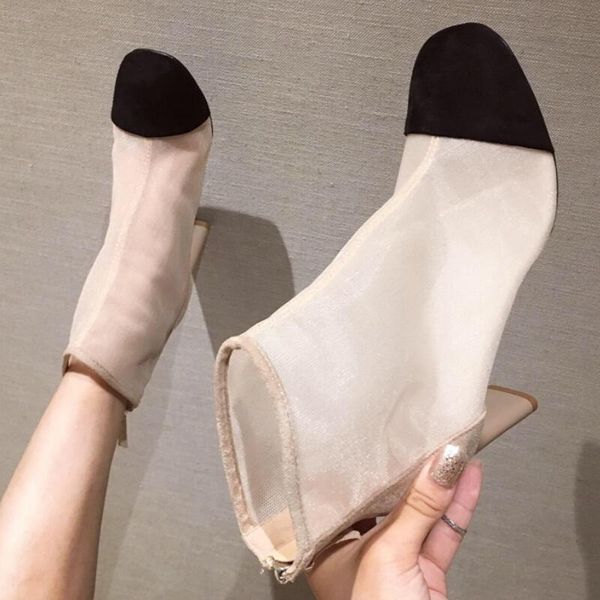 boots patchwork air mesh summer chunky high heels ankle women sandalias botin mujer black pumps stylish bota motociclista
boots patchwork air mesh summer chunky high heels ankle women sandalias botin mujer black pumps stylish bota motociclista