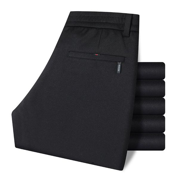 men's pants 2021 autumn semi-elastic, non-fade, fashion casual straight-leg suit, Black
men's pants 2021 autumn semi-elastic, non-fade, fashion casual straight-leg suit, Black