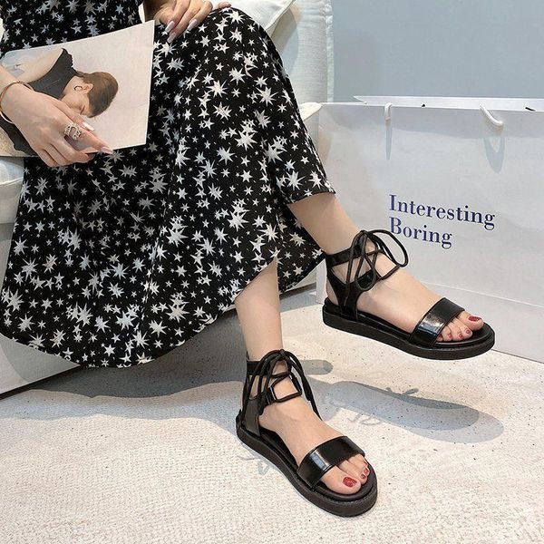 sandals women rome ankle strap gladiator cross-tied flat platform black beige wedge beach outdoor vacation female footwear
sandals women rome ankle strap gladiator cross-tied flat platform black beige wedge beach outdoor vacation female footwear